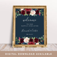 Radiant Bloom Wedding Welcome