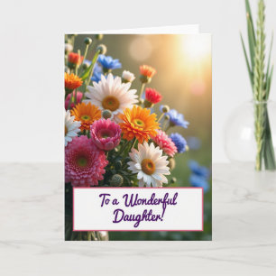 Radiant Blooms Daughter Card