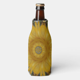 Radiant Blooms: Golden Sunflower: Eco Chic Design Bottle Cooler