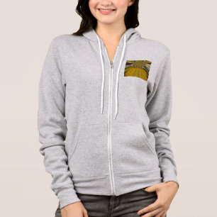 Radiant Blooms: Golden Sunflower: Eco Chic Design Hoodie