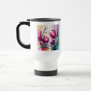 Radiant Blossom design mug