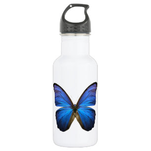 Radiant Blue Butterfly 532 Ml Water Bottle