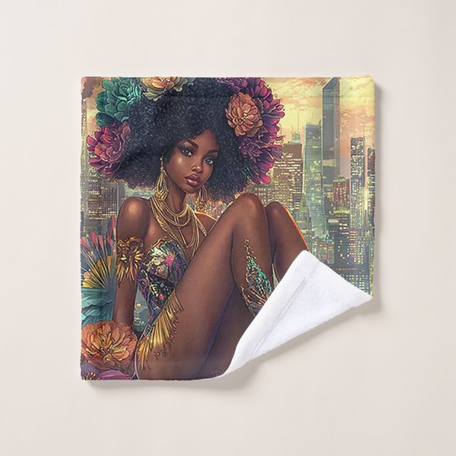 Radiant City Goddess Wash Cloth (Wash Cloth)