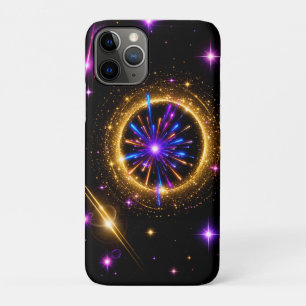 Radiant Cosmic Portal iPhone & iPad Case