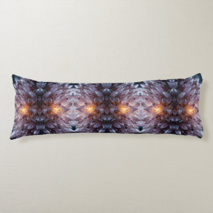 Radiant Crystal Heart Body Cushion