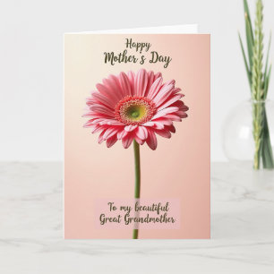 Radiant Daisy Mothers Day Card