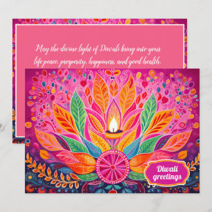 Radiant Diwali Delight Invitation