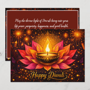 Radiant Diwali Delight Invitation