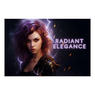 Radiant Elegance Poster