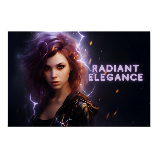 Radiant Elegance Poster (Front)