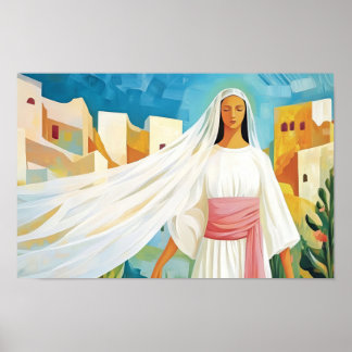 Radiant Faith of Saint Agatha Poster
