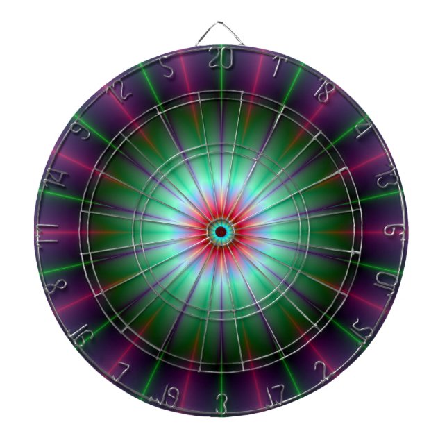 Radiant Flower Dartboard (Front)