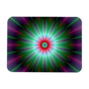Radiant Flower Magnet