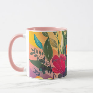 Radiant Flowers Mug