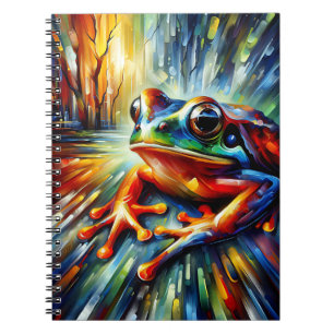 Radiant Forest Frog Notebook
