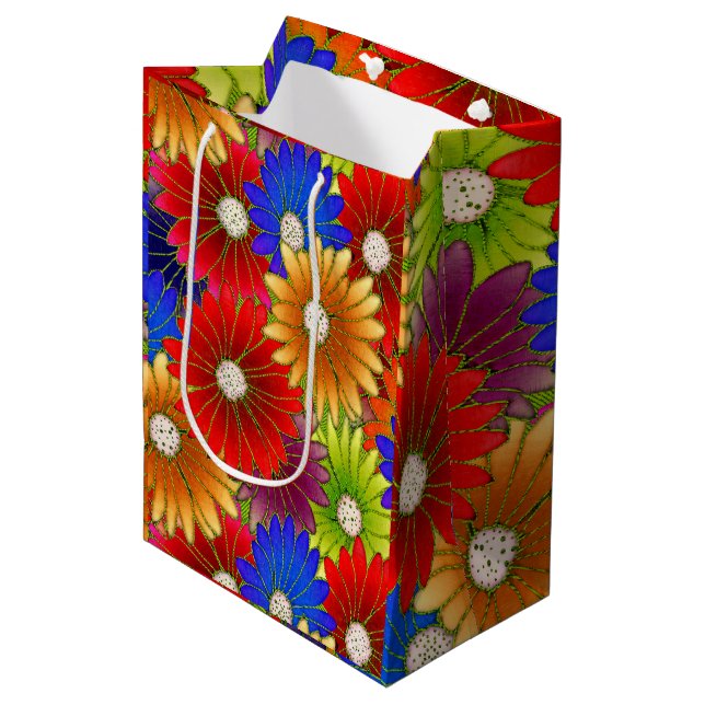 Radiant Garden Gift Bag (Front Angled)