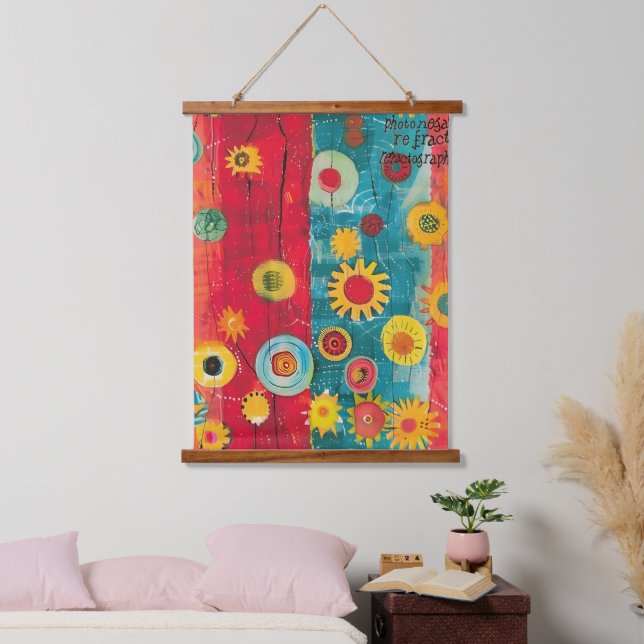 Radiant Garden Hanging Tapestry (Bedroom)