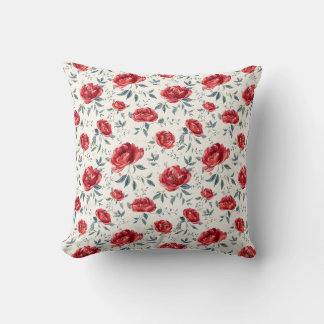 Radiant garden of confidence pattern cushion