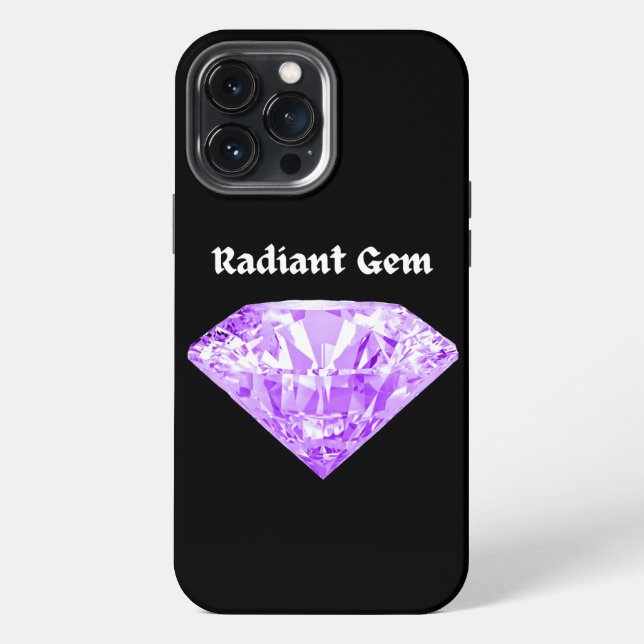 Radiant Gem iPhone Case (Back)