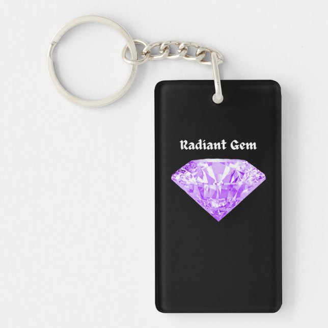 Radiant Gem Key Ring (Front)