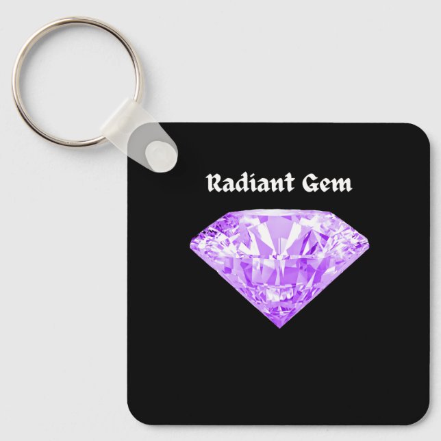 Radiant Gem Key Ring (Front)