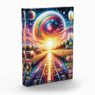 Radiant Glow Large 5D DIY Diamond Painting Kit Photo Block