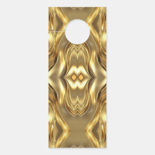 Radiant Golden Pattern Door Hanger