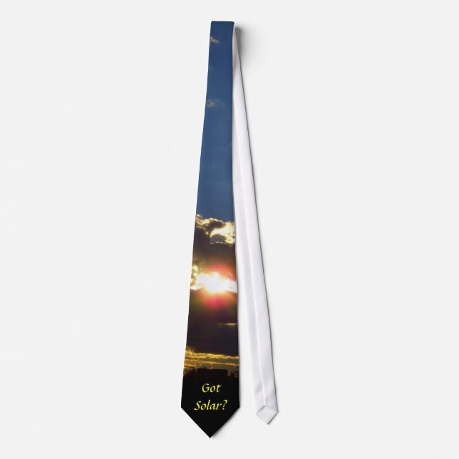 Radiant Got Solar? tie (Front)