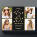 Radiant Grad EDITABLE COLOR Graduation Plaque<br><div class="desc">Great keepsake to remember this special milestone in life. Background colour can be customised online! Matching items can be found on our website: www.berryberrysweet.com or upon request.</div>