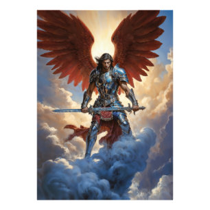 Radiant Guard Archangel Michael Photo Print