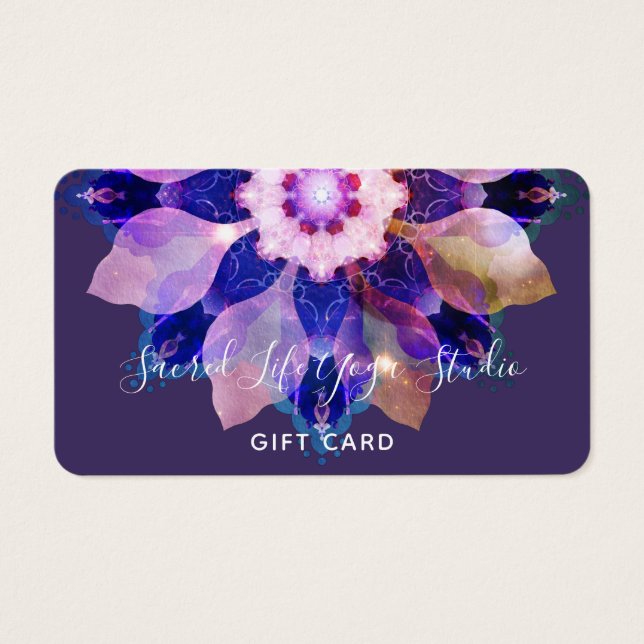 Radiant Harmony | Luminous Floral Mandala (Front)