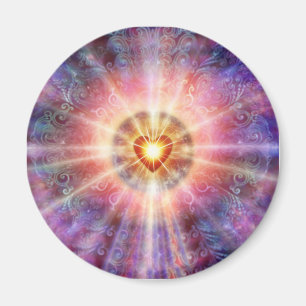 Radiant Heart Magnet