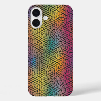 Radiant Hexagon Spectrum iPhone 16 Plus Case