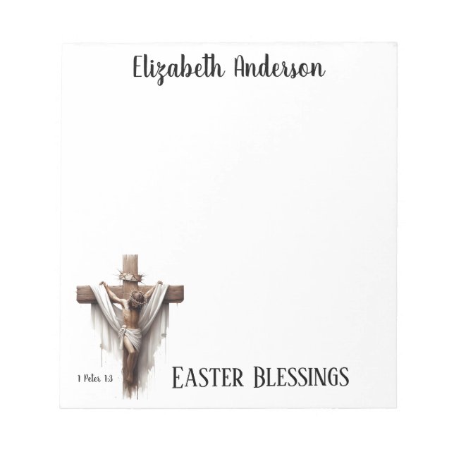 Radiant Hope at the Cross Notepad (Front)