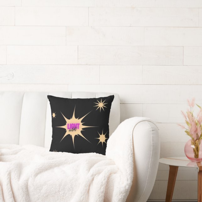 Radiant Light – Modern & Vibrant Style Cushion (Couch)