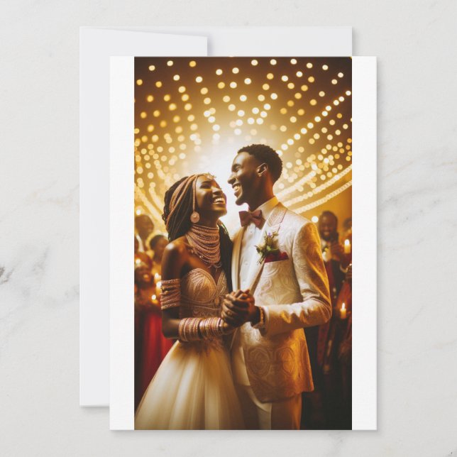 Radiant Love: A Celebration of Union Invitation (Front)