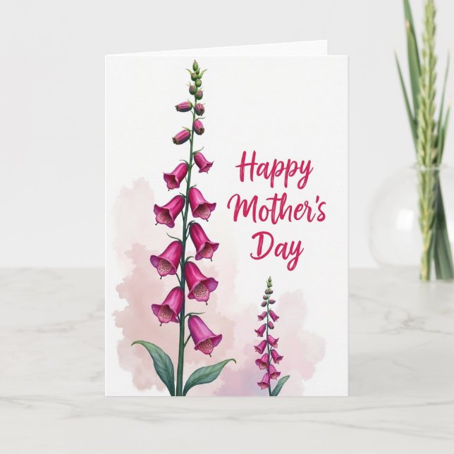Radiant Maternal Bloom Card (Front)