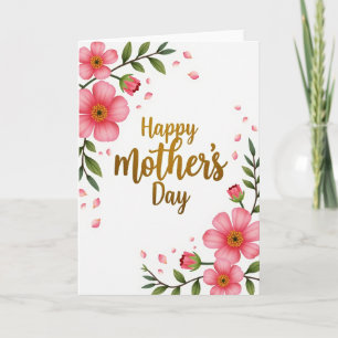 Radiant Moms Day Message Card