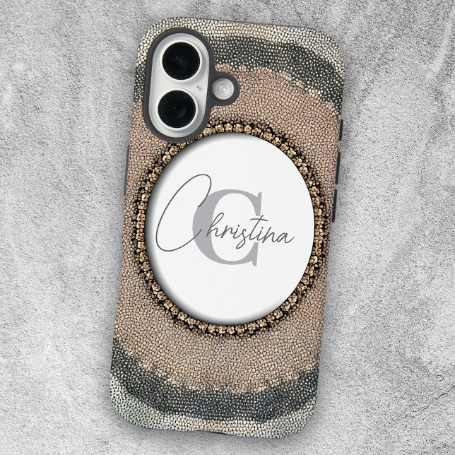 Radiant Mosaic with Timeless Beaded Accents Case-Mate iPhone Case (Creator Uploaded)