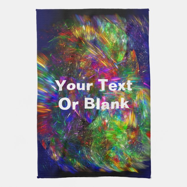 Radiant Opal Tea Towel (Vertical)