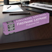 Radiant Orchid - Logo, Name and Professional Title