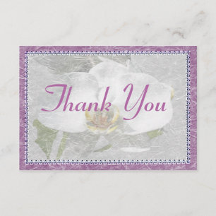 Radiant Orchid Thank You Card