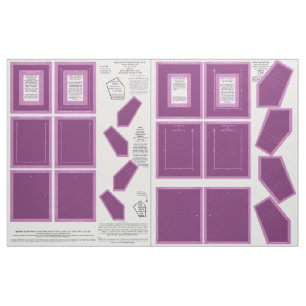 Radiant Orchid Zazzle Fabric photo frame crafts