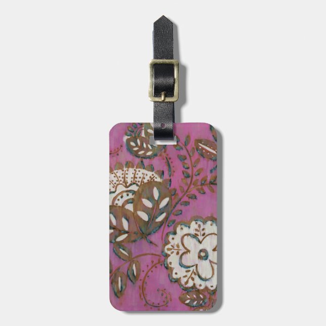 Radiant Ornament I Luggage Tag (Front Vertical)