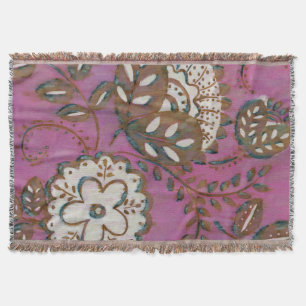 Radiant Ornament I Throw Blanket