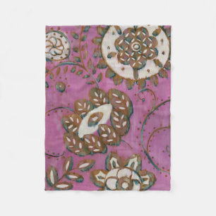 Radiant Ornament II Fleece Blanket