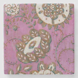 Radiant Ornament II Stone Coaster
