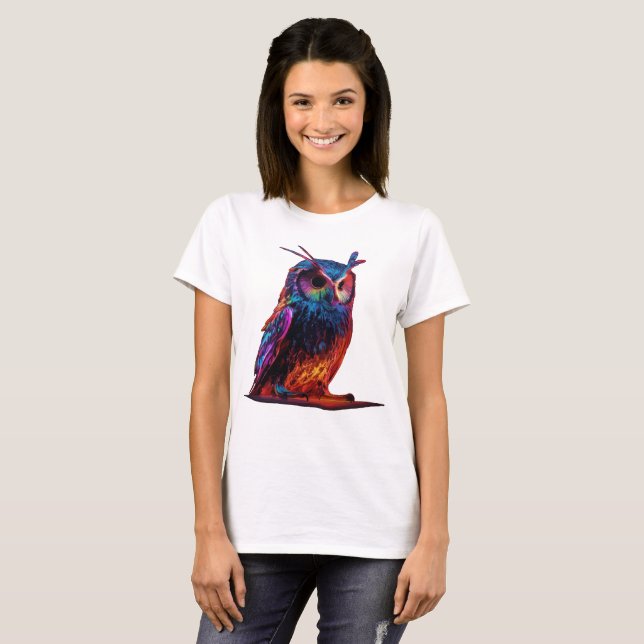 Radiant Owl T-Shirt (Front Full)