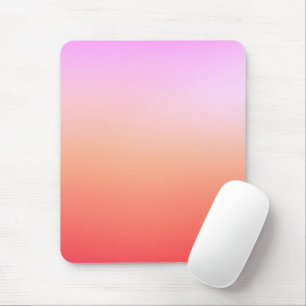 Radiant Pastel Sunset Gradient Mouse Mat