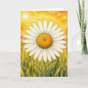 Radiant Petal Series – Daisy Card